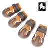 Truelove Reflective Waterproof and TPR Sole Shoes for Dogs (Pinecone/Glazed Ginger, Set of 4) Dogs-Clothing & Accessories True Love