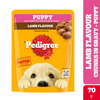 Pedigree Lamb Flavour Chunks in Gravy Puppy Wet Food Dogs-Wet Food Pedigree