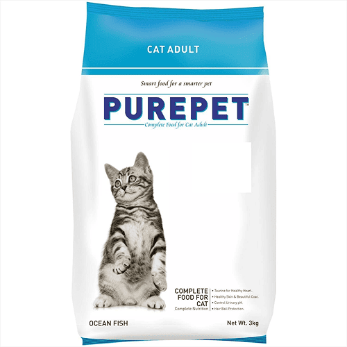 Purepet Ocean Fish Adult Cat Dry Food Supertails