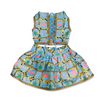 Pawsindia Traditional Desi Diva Lehenga Choli Set for Cats (Sky Blue) Cats-Clothing & Accessories Pawsindia Dropship