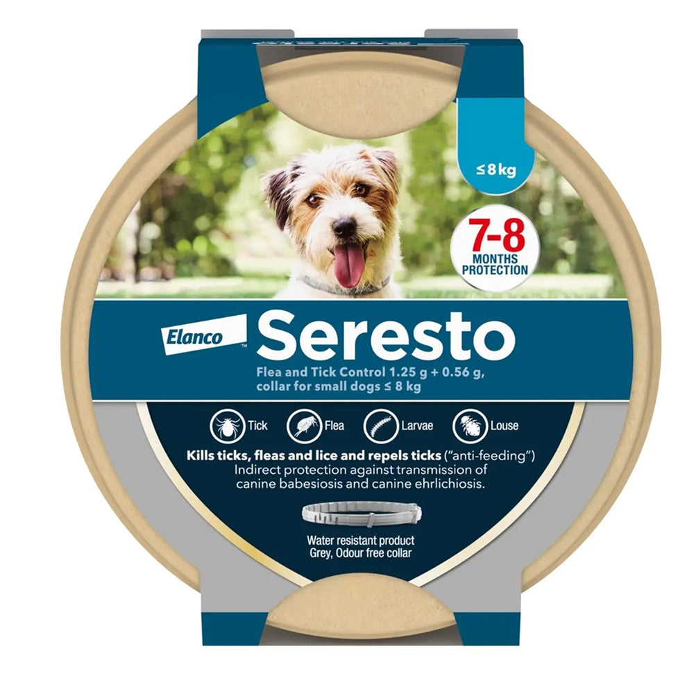 Elanco Seresto Collar for Dog Below 8kg Supertails