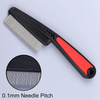 Chullbull Flea Comb for Dogs and Cats (White) Both-Grooming Supplies Chullbull Dropship