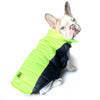 Woofiezz Warm & Comfortable Winter Jackets for Dogs and Cats (Neon Green/Blue) Both-Clothing & Accessories Woofiezz Dropship M