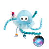 GiGwi Shinning Friends Jellyfish with LED light and Catnip inside Toy for Cats (Blue) Cats-Toys GiGwi