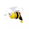 GiGwi Vibrating Running Bee with Catnip inside Toy for Cats (Yellow) Cats-Toys GiGwi