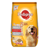 Pedigree Chicken, Egg and Rice Dry and Chicken and Liver Chunks in Gravy Wet Adult Dog Food Combo Exclusive Combo Pedigree