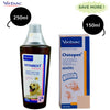 Virbac Ostopet Calcium Supplement Syrup (150ml) and Vitabest Derm Omega 3 + 6 Syrup for Dogs & Cats (250ml) Combo Both-Pharmacy Virbac Pharmacy 150ml+250ml
