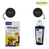 Virbac Ostopet Calcium Supplement Syrup and Vitabest Derm Omega 3+6 Syrup for Dogs and Cats (250ml) Combo Both-Pharmacy Exclusive Combo 250mL + 250mL