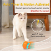 Goofy Tails Smart Interactive Ball Toy for Cats (Orange) Cats-Toys Goofy Tails