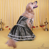 The Papaw Cartel Classic Brocade with Mirror Embellishment Lehenga Choli for Dogs & Cats Both-Clothing & Accessories The Papaw Cartel Dropship S