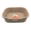 Barkbutler x Fofos Disposable Litter Box for Cats (Beige) Cats-Litter Barkbutler Pack of 2