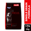 Drools Focus Super Premium Starter Dog Dry Food | Corn & Wheat Free Formula Dogs- Dry Food Drools Focus 13kg (12+1kg)