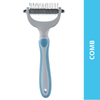 Pet Vogue Rake Comb for Dogs and Cats (3.75x7.3x1in) Both-Grooming Supplies Pet Vogue