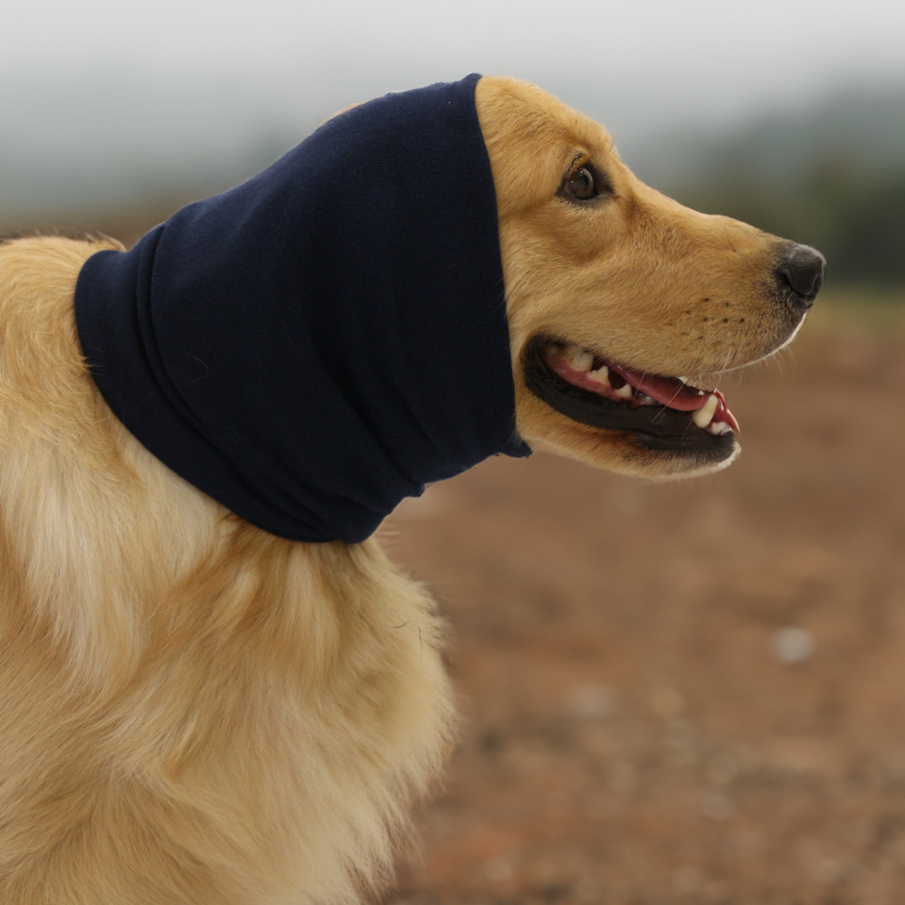 Skatrs Sound Protection Ear Muffs for Dogs and Cats (Blue) Supertails