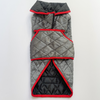 Pawgypets Reversible Quilted Jacket for Dogs and Cats (Grey/Red) Both-Clothing & Accessories Pawgypets Dropship