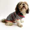 Pawgypets Reversible Quilted Jacket for Dogs and Cats (Grey/Red) Both-Clothing & Accessories Pawgypets Dropship