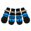 Pawsindia Boots for Dogs (Blue/Black) (Set of 4 Boots) Dogs-Clothing & Accessories Pawsindia L