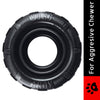 Kong Tire Toy for Dogs (Black) | For Aggressive Chewers Dogs-Toys Kong