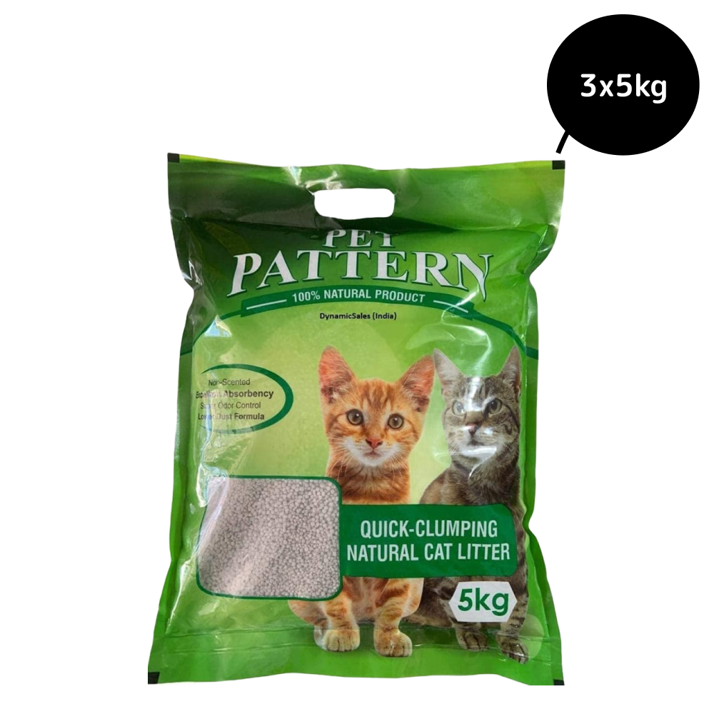 Pet Pattern Natural Clay Scented Cat Litter