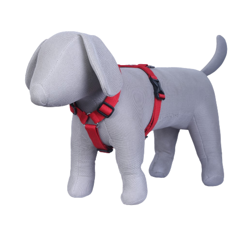 Buy Pets Like H Harness with Collar Clip for Dogs Red Online
