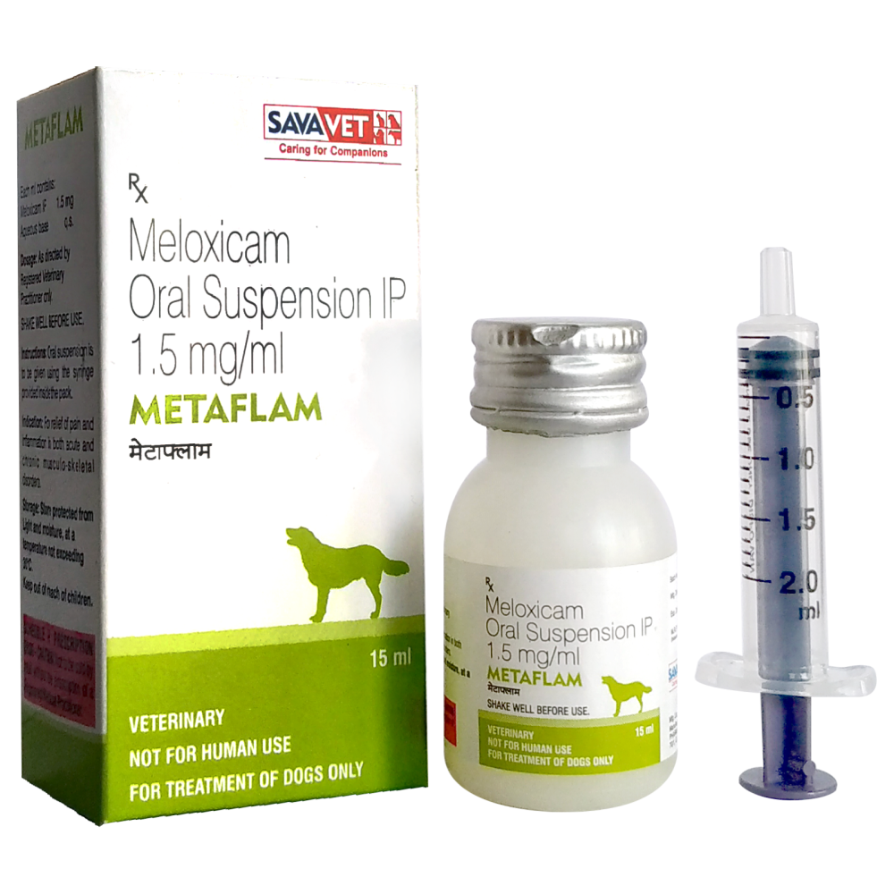 Savavet Metaflam (Meloxicam) Oral Suspension (15ml)