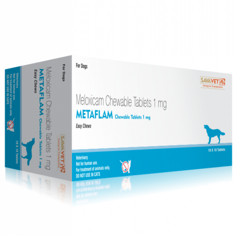 Savavet Metaflam (Meloxicam) Dog Tablet (pack of 10 tablets)