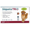 Zoetis Simparica Trio (Sarolaner) Tick & Flea Control Tablet for Dogs 10 to 20 kg (3 Tablets) and 20 to 40 kg (3 Tablets) Combo Dogs-Pharmacy Exclusive Combo