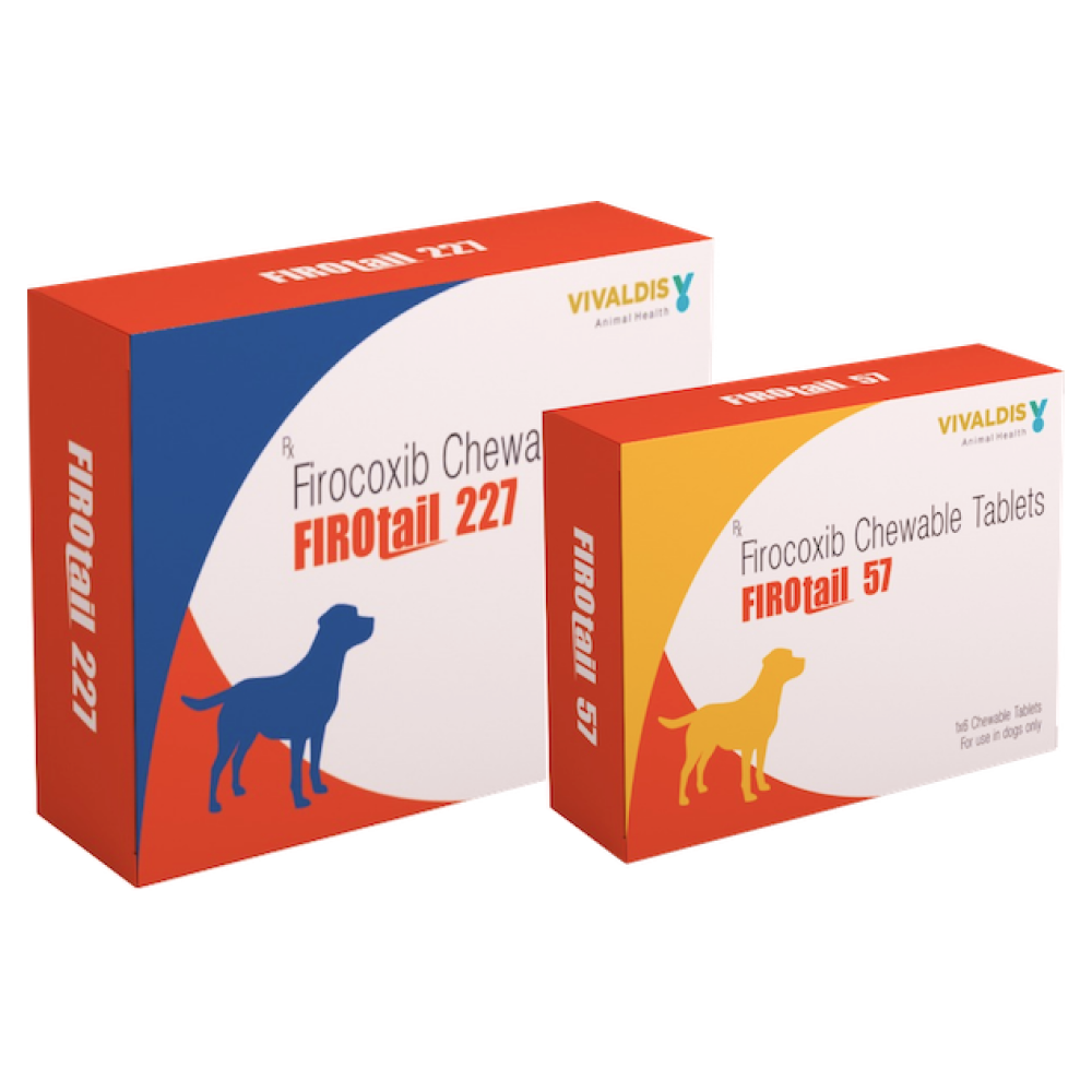 Vivaldis Firotail (Firocoxib) Tablet for Dogs (pack of 6 tablets)