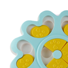 Pet Vogue Slow Feeder Flower Shaped Toy for Dogs and Cats (Blue) Both-Bowls & Feeders Pet Vogue