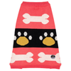 Petsnugs Bones and Paws Sweater for Dogs and Cats (Pink) Both-Clothing & Accessories Petsnugs Dropship