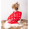Petsnugs Heart Sweater for Dogs and Cats (Red) Both-Clothing & Accessories Petsnugs Dropship M
