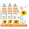 Goofy Tails Chicken Bone Broth for Dogs Dog Treats + Others Goofy Tails 3x100mL