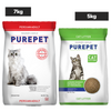 Purepet Ocean Fish Persian Adult Cat Dry Food Cats- Dry food Purepet 7kg+5kg Litter