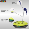 Skatrs Interactive Happy Circle Toy for Cats (Green) Cats-Toys Skatrs