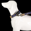 Glucklich Denim Adjustable Collar for Dogs (Dark Blue) Dogs-Collar, Leashes, harnesses Glucklich
