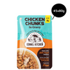 Kennel Kitchen Chicken Chunks in Gravy Adult and Puppy Wet Dog Food Dogs-Wet Food Kennel Kitchen 45x80g