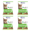PetCrux Exclusive Organic Pine Wood Scented Cat Litter Cats-Litter Petcrux 20kg(Pack of 4)