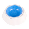 Talking Dog Club Water Fountain Bowl for Dogs (White/Blue) Dogs-Bowls & Feeders Talking Dog Club Dropship 24.5x7 cm