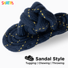 Skatrs Sandal Shaped Hand Made, Durable Rope Chew Toy for Dogs & Cats Both-Toys Skatrs