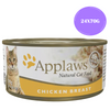 Applaws Chicken Breast Tinned Cat Wet Food (70g) Cats-Wet Food Applaws 24x70g