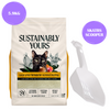 Sustainably Yours Multi Cat Unscented Large Grains Cat Litter Cats-Litter Sustainably Yours 5.9kg+Skatrs Scooper