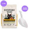 Sustainably Yours Multi Cat Unscented Large Grains Cat Litter Cats-Litter Sustainably Yours 11.8kg+Skatrs Scooper