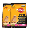 Pedigree PRO Expert Nutrition for Large Breed Puppy (3 to 18 Months) Dog Dry Food Dogs- Dry Food Pedigree PRO 6kg (2x3kg)