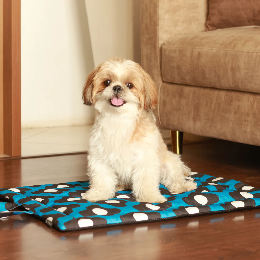Pet Set Go Bliss Mat for Dogs and Cats (Blue) Supertails