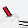 Tommy Hilfiger Flag Collar and Cluff Polo Tshirt for Dogs (Optic white) Dogs-Clothing & Accessories Tommy Hilfiger Dropship