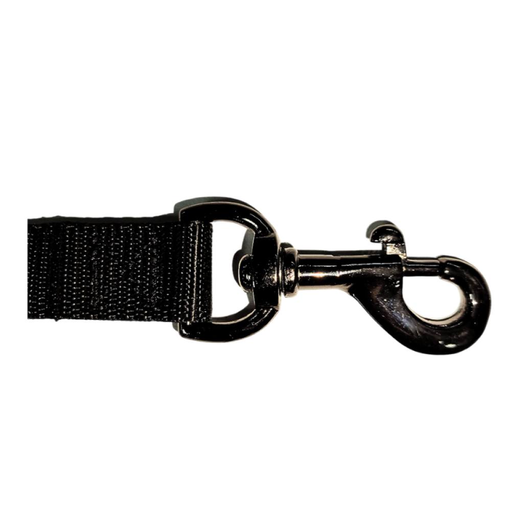 Glucklich Heavy Duty Leash for Dogs (Black) Dogs-Collar, Leashes, harnesses Glucklich