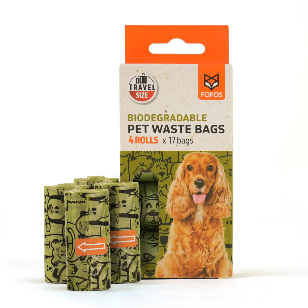 Barkbutler x Fofos Poop Bag Refills for Dogs and Cats Both-Health & Wellness Barkbutler 4 Rolls
