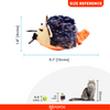 Barkbutler x Fofos Pull String & Sound Chip Mouse Shaped Electronic Toy for Cats (Grey) Cats-Toys Barkbutler