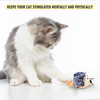 Barkbutler x Fofos Pull String & Sound Chip Mouse Shaped Electronic Toy for Cats (Grey) Cats-Toys Barkbutler