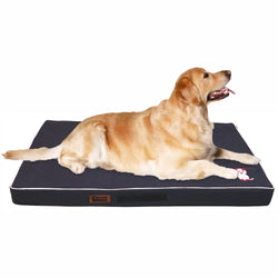 Petter World Comfort Flat Cushion Bed for Dogs (Autumn Grey)